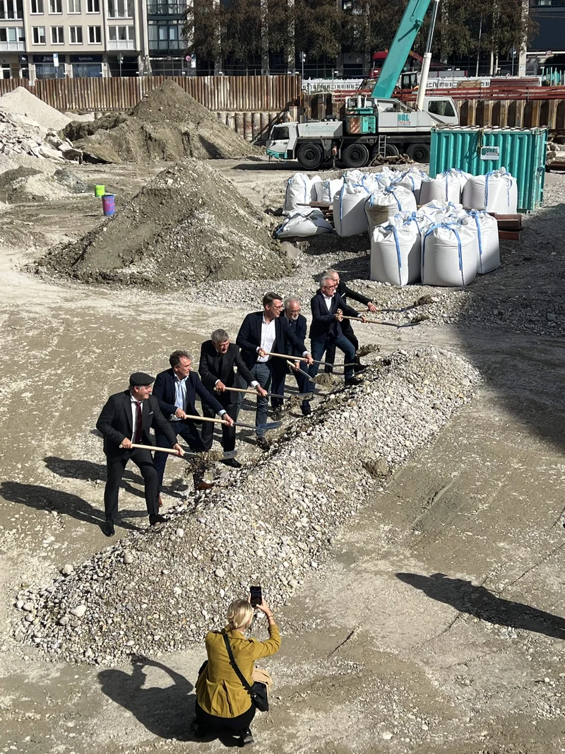 Spatenstich für den neuen Campus Geo- und Umweltwissenschaften in München