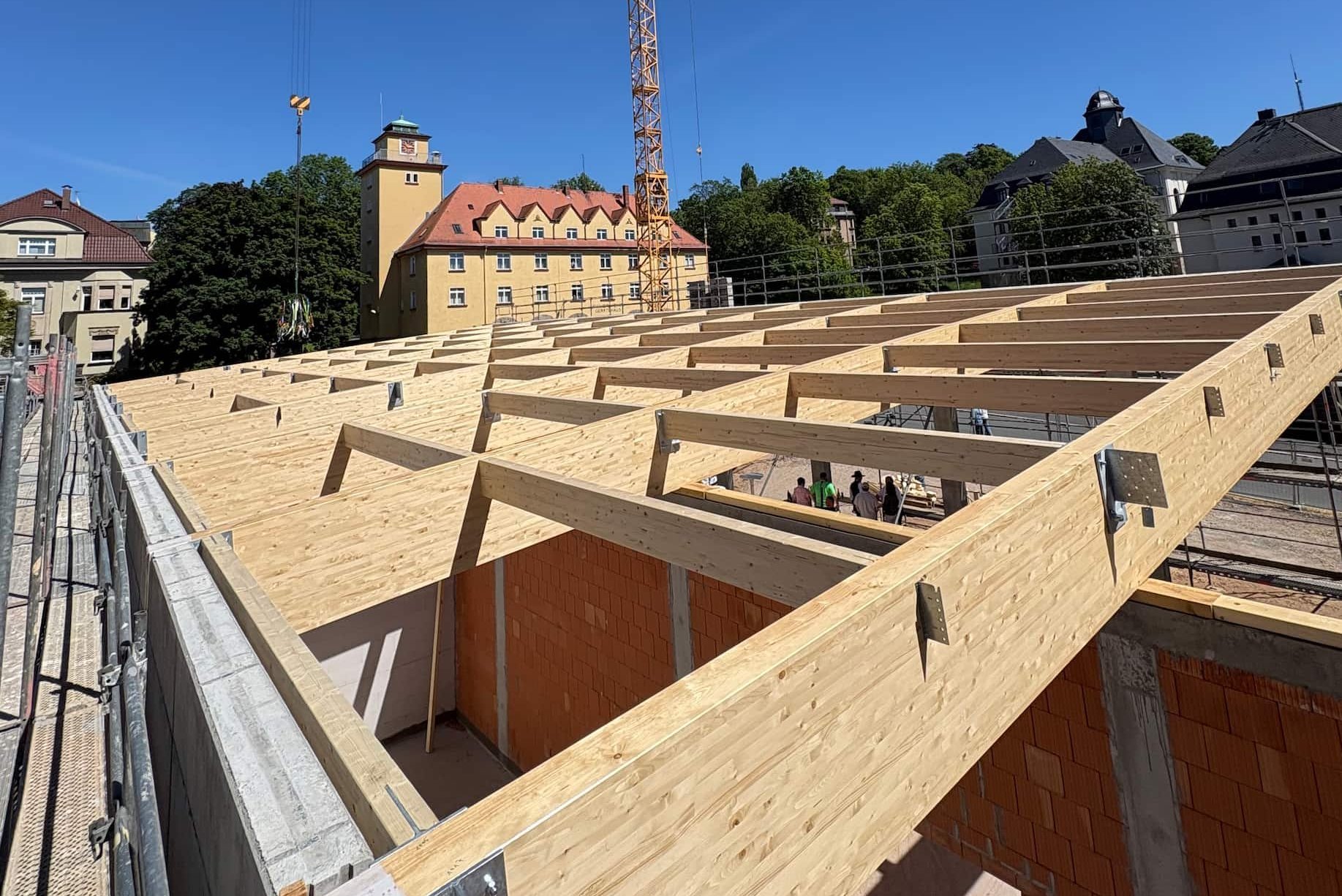 Structural Engineering for Emergencies: Topping-Out Ceremony for the New Werdau Fire Station